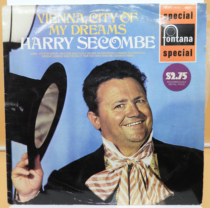 Harry Secombe Vienna City of My Dreams Vinyl Lp Fontana 6438 025