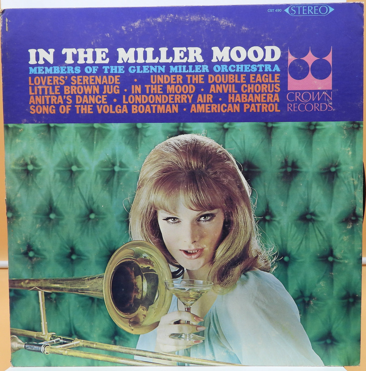 In the Miller Mood Vinyl Record Cst 490 Glenn Miller Orchestra Crown Records