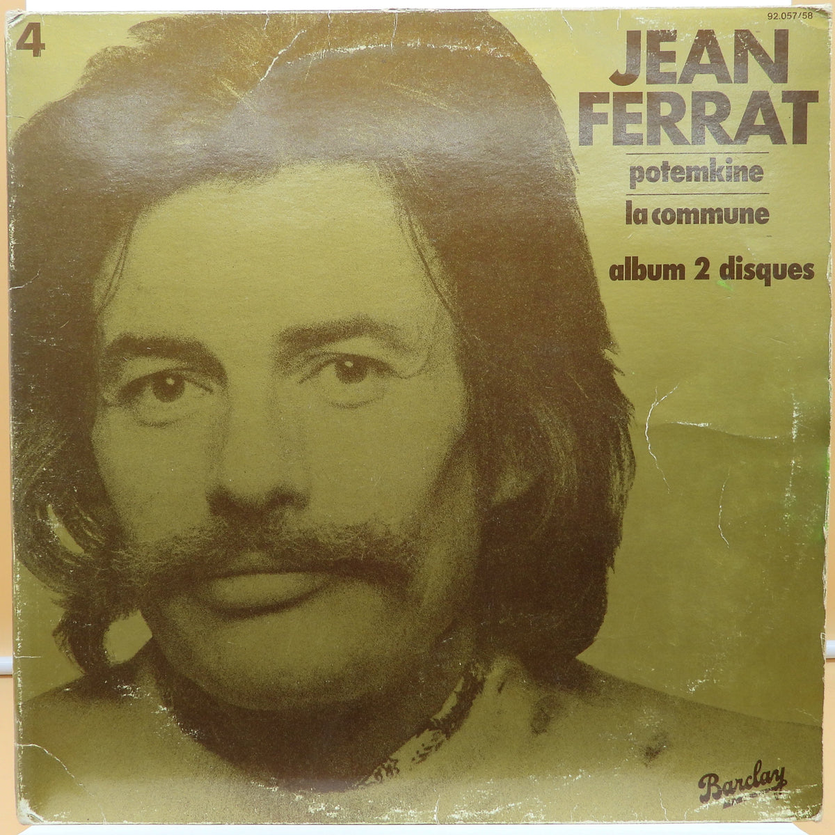 Jean Ferrat Potemkine La Commune Vinyl 2 Discs Barclay