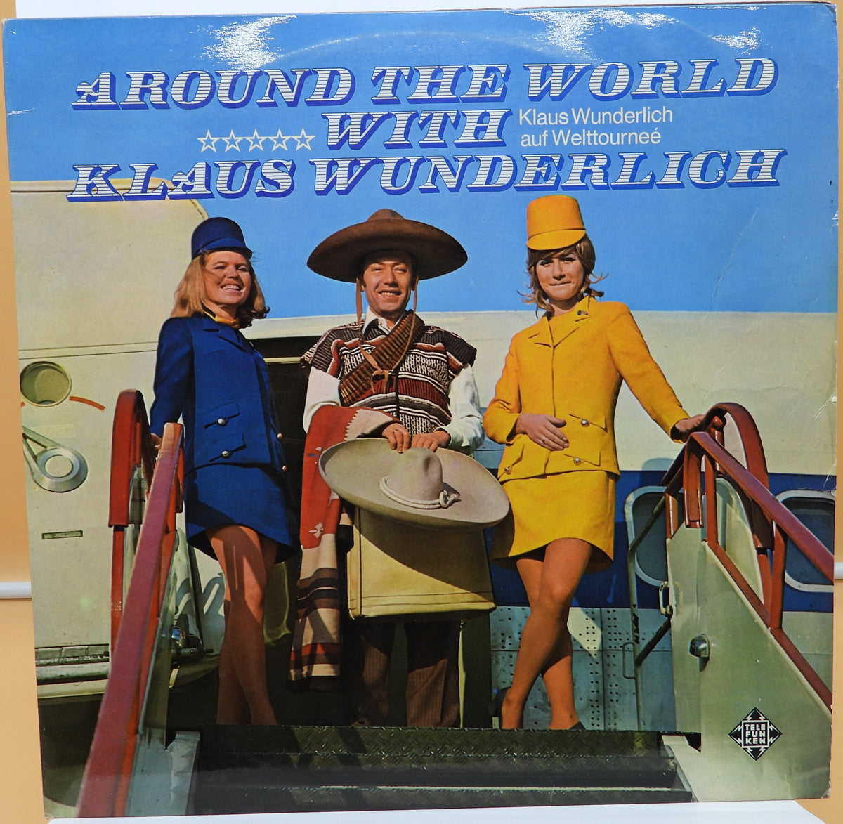 Klaus Wunderlich Around the World 2lp Vinyl Record Telefunken St 3002