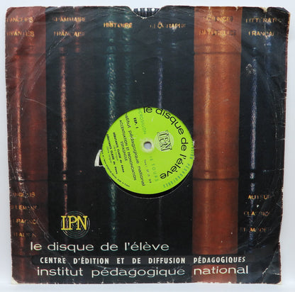 Le Disque De L'élève Educational Vinyl Record Institut Pédagogique National