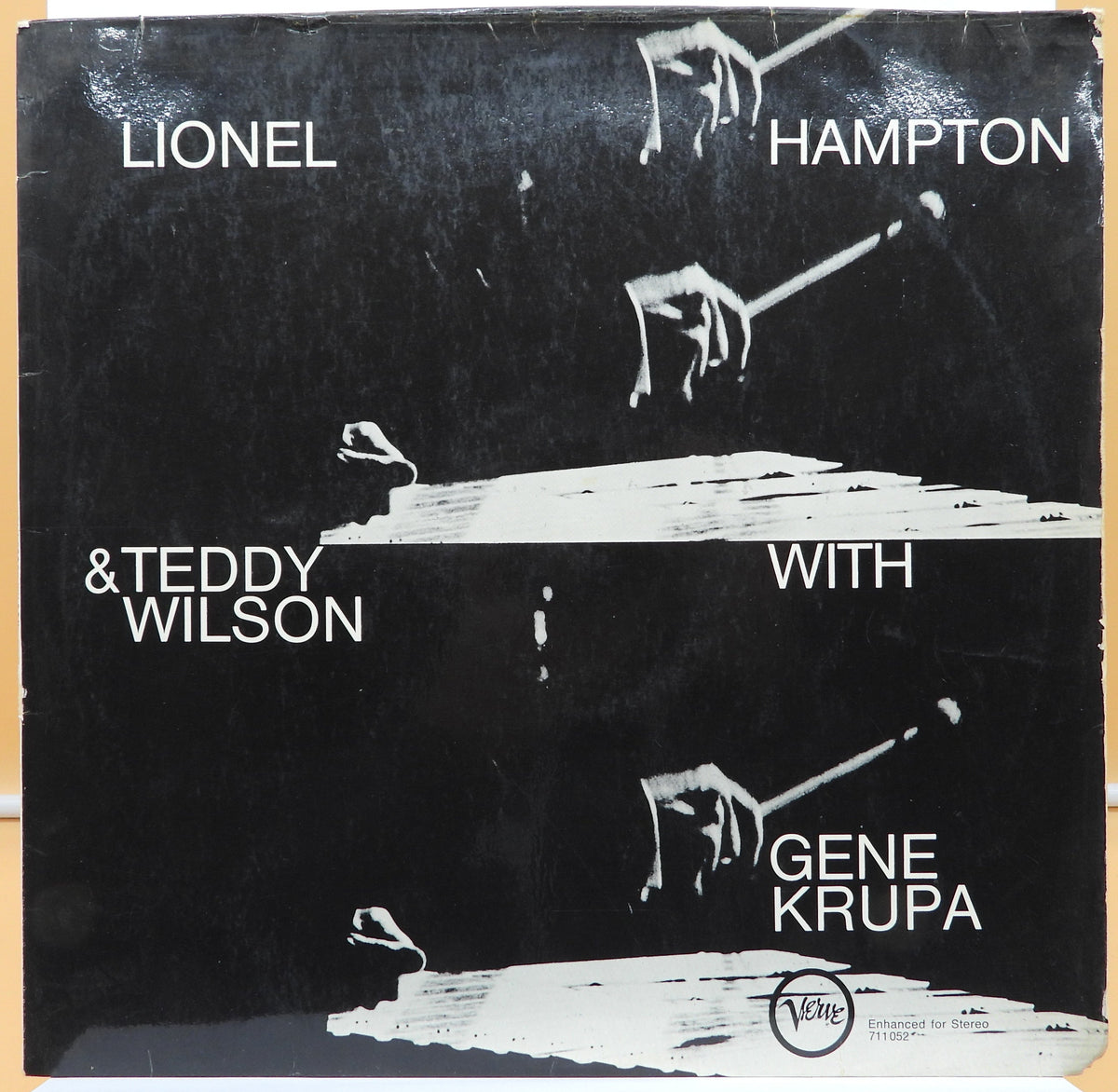 Lionel Hampton Teddy Wilson & Gene Krupa Jazz Vinyl Lp Verve Records