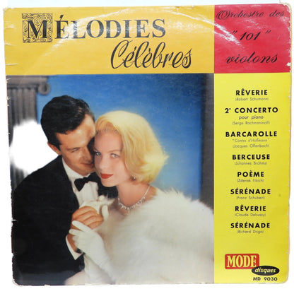 Mélodies Célèbres Vinyl Record 33 Rpm Classical Music Mode Disques