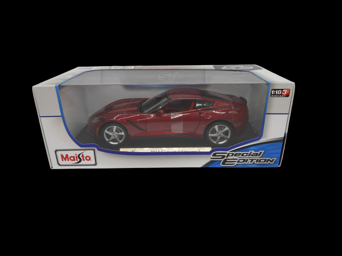 Maisto 2014 Corvette Stingray 1 18 Scale Diecast Model Car
