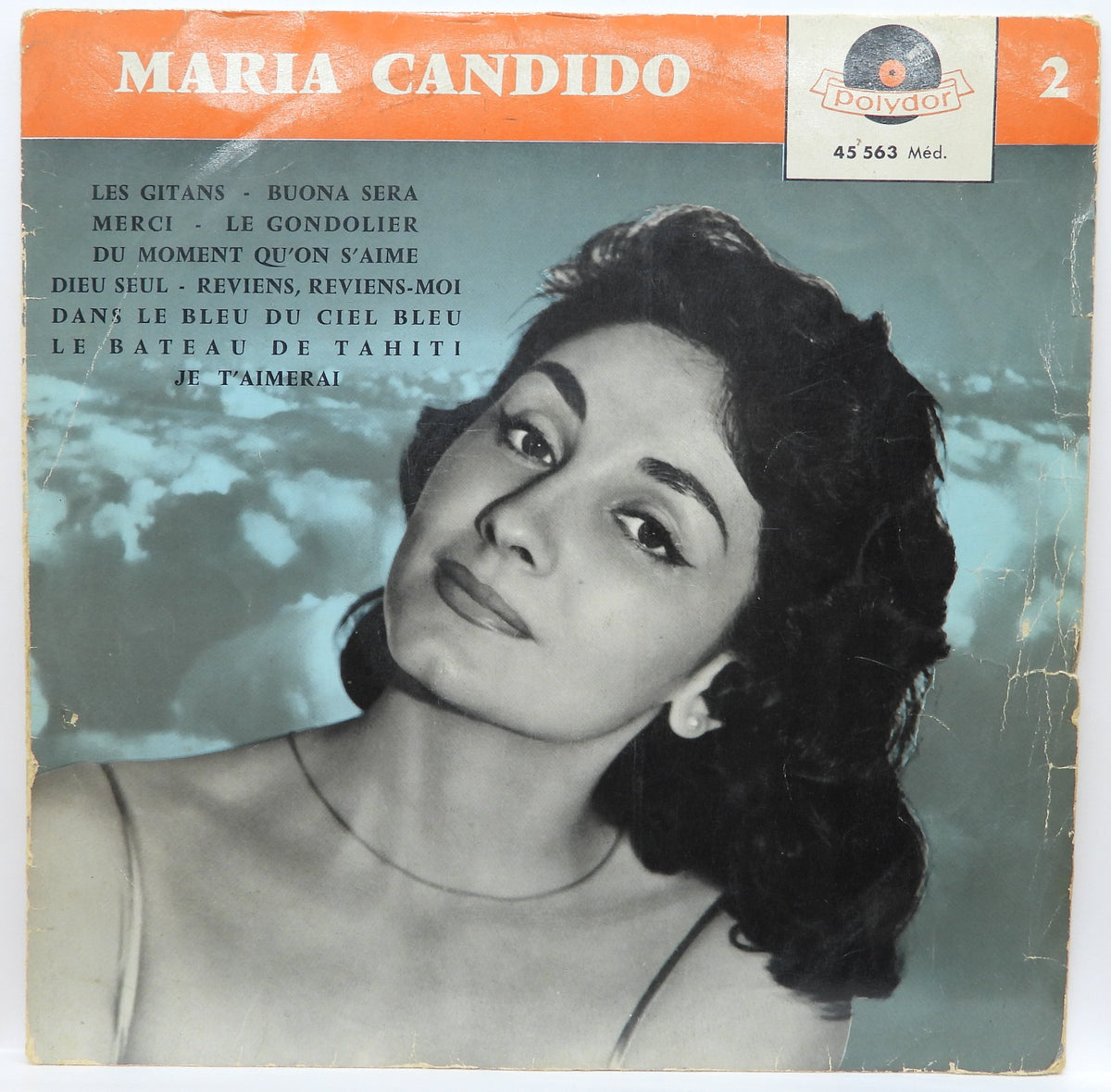 Maria Candido Vinyl Record Polydor 45 563
