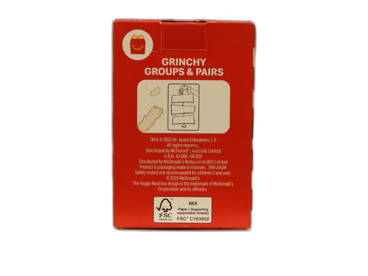 Mcdonald's Grinch Holiday Playing Cards