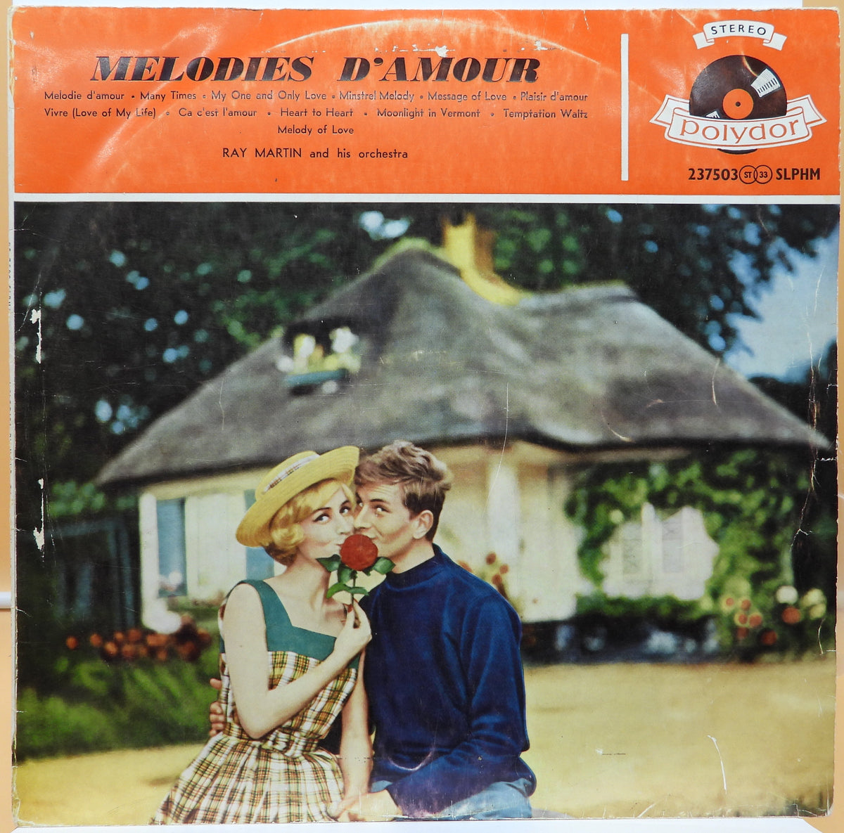 Melodies D'amour Vinyl Record Lp By Ray Martin Orchestra Polydor