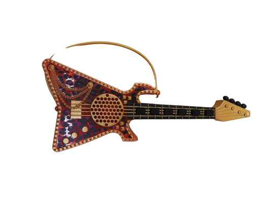 Mga Lol Omg Red Battery Operated Guitar Toy