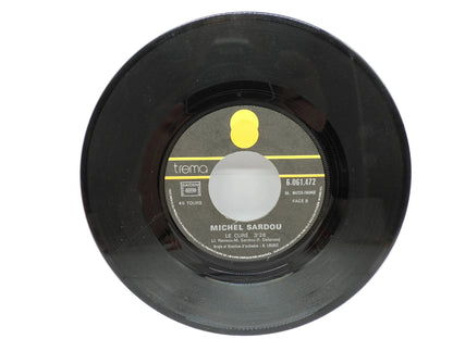 Michel Sardou 45 Rpm Vinyl Record Trema 6.061