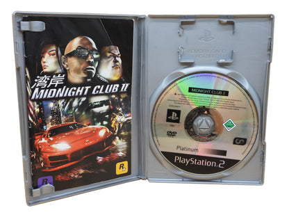 Midnight Club Ii Platinum PlayStation 2 Racing Game Rockstar Water Damged Rockst