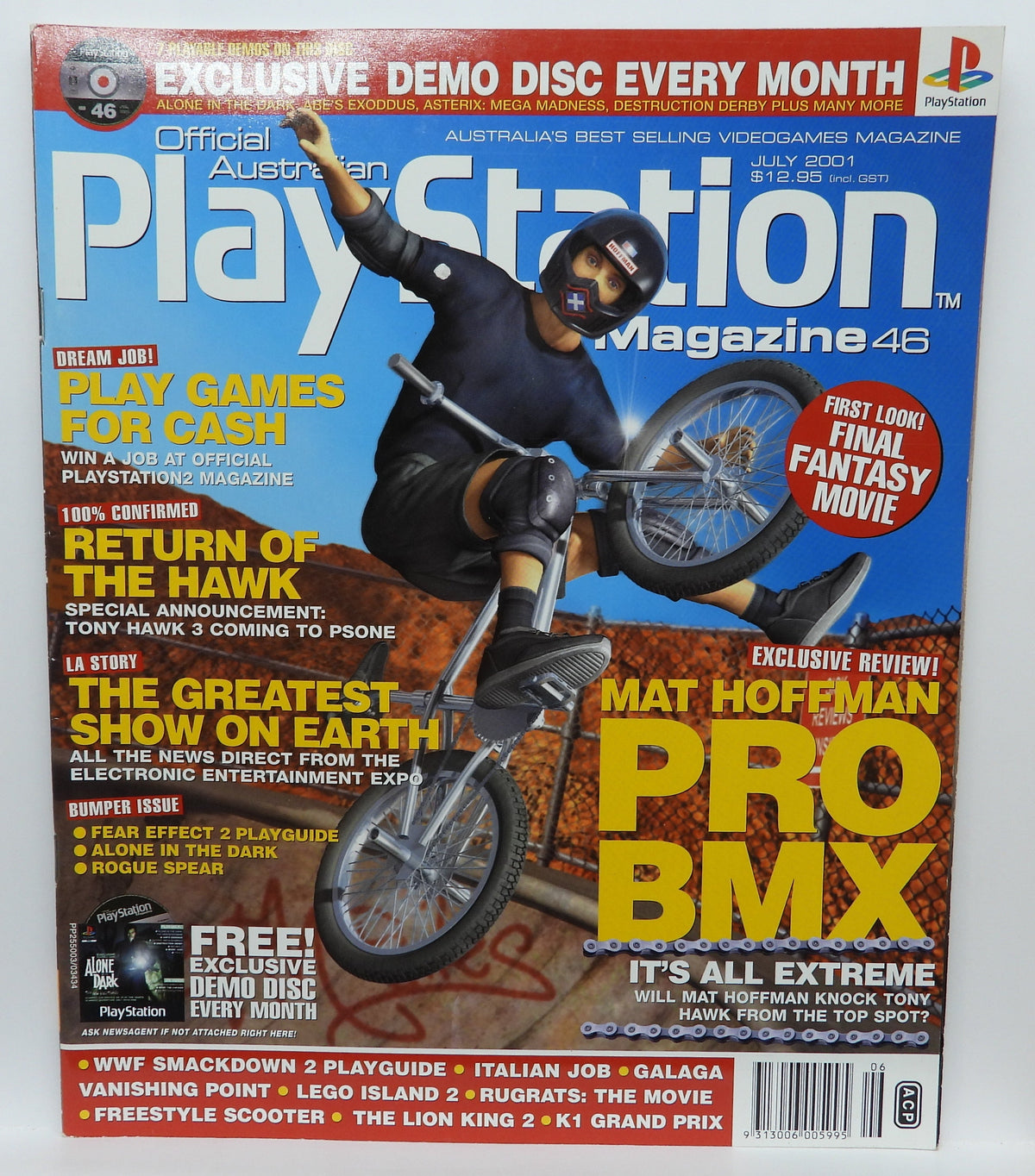 Official Australian Playstation Magazine Issue 46 July 2001 Game