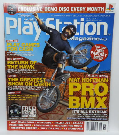 Official Australian Playstation Magazine Issue 46 July 2001 Game