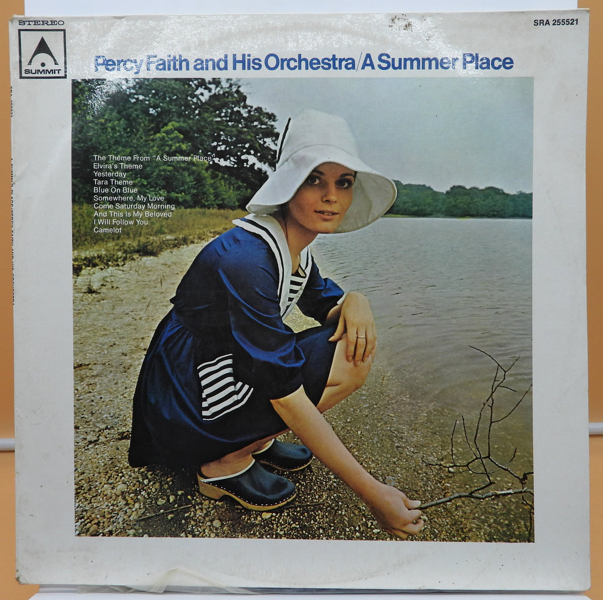 Percy Faith Orchestra a Summer Place Vinyl Record Sra 255521 Summit
