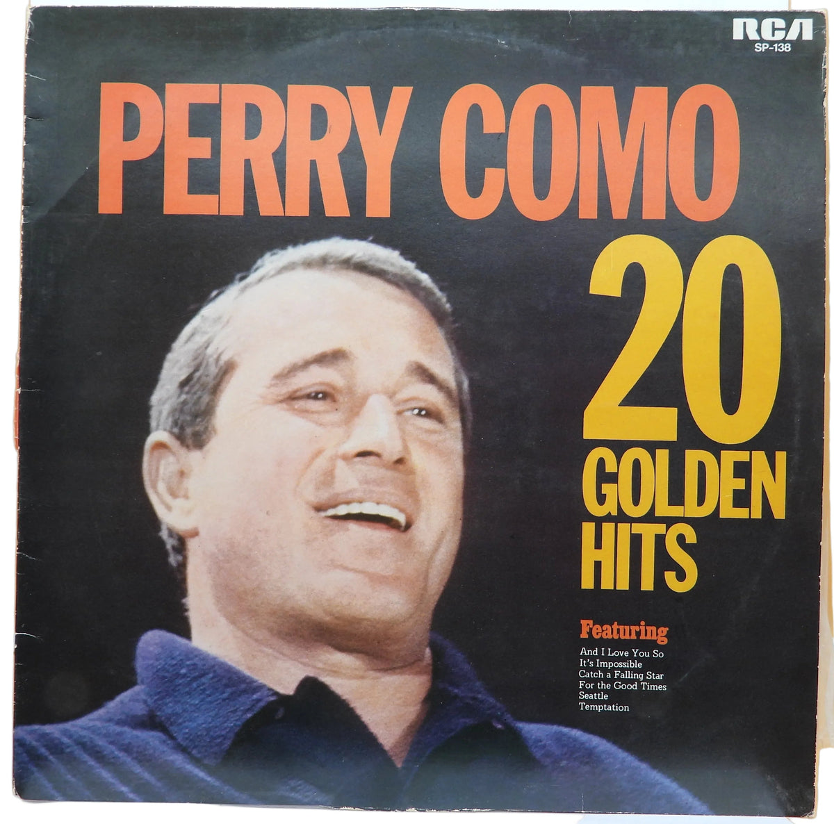 Perry Como 20 Golden Hits Rca Victor Vinyl Lp