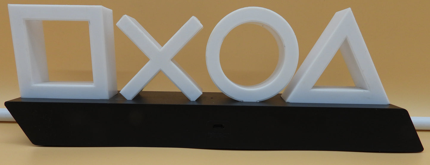 Playstation Controller Symbols Led Light Paladone Game