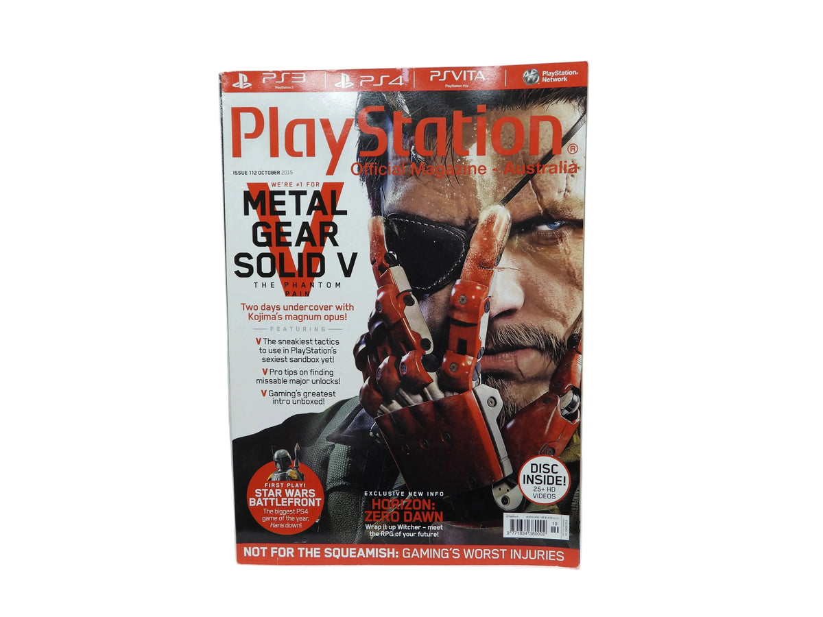 Playstation Official Magazine Issue 112 October 2015
