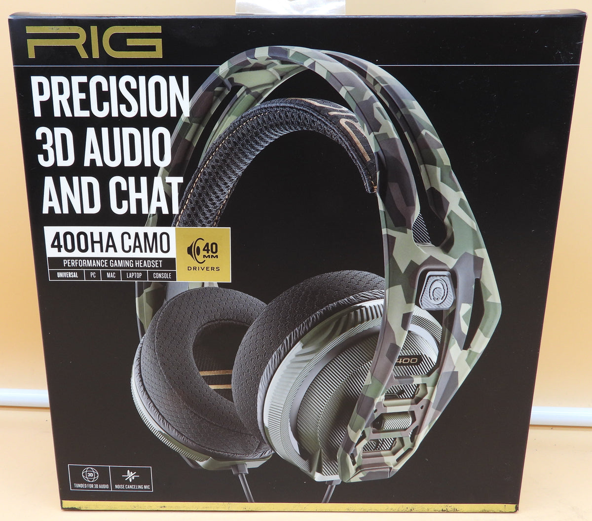 Rig 400ha Camo Gaming Headset Universal
