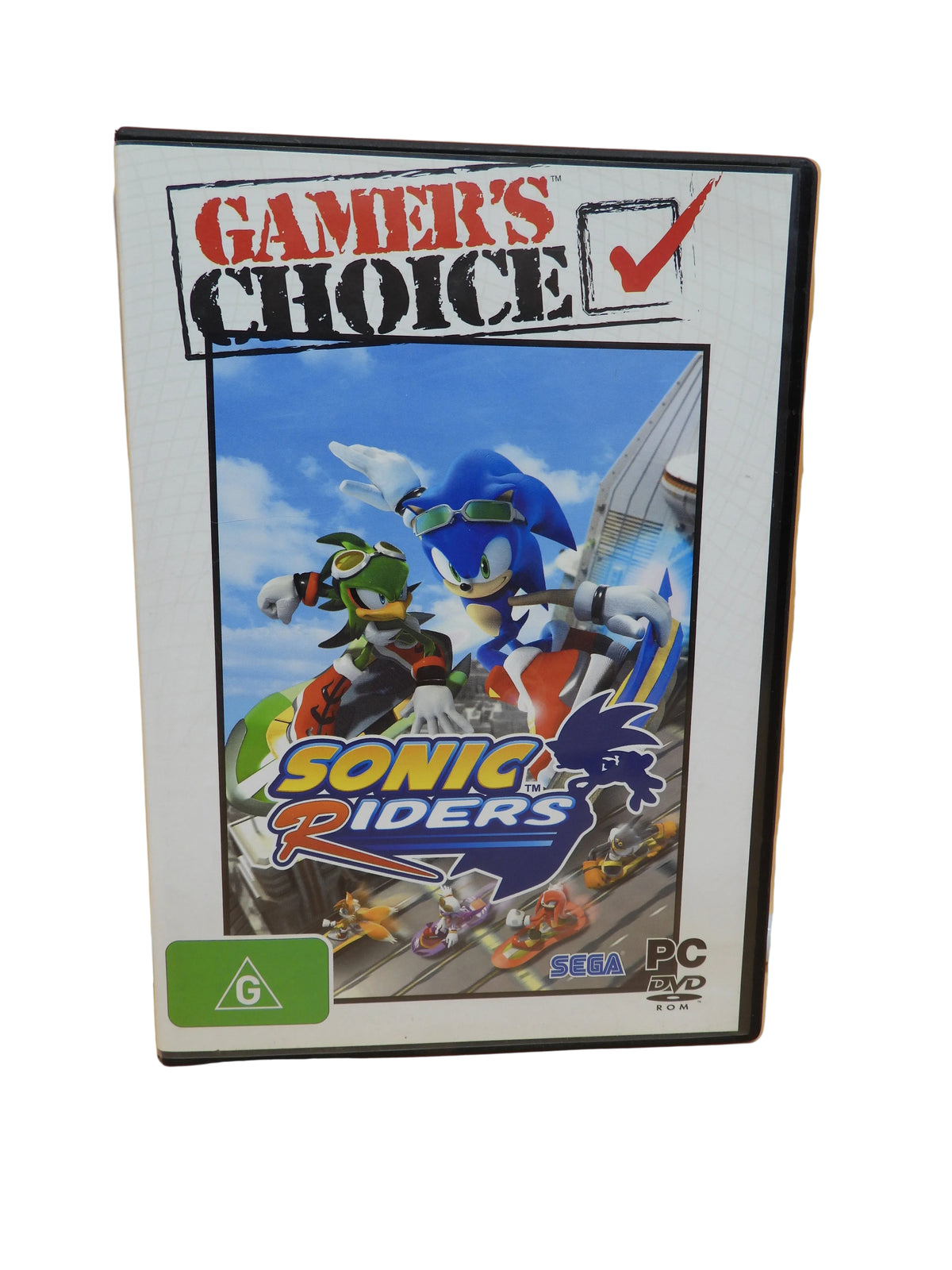Sega Sonic Riders Pc Dvd Rom Game