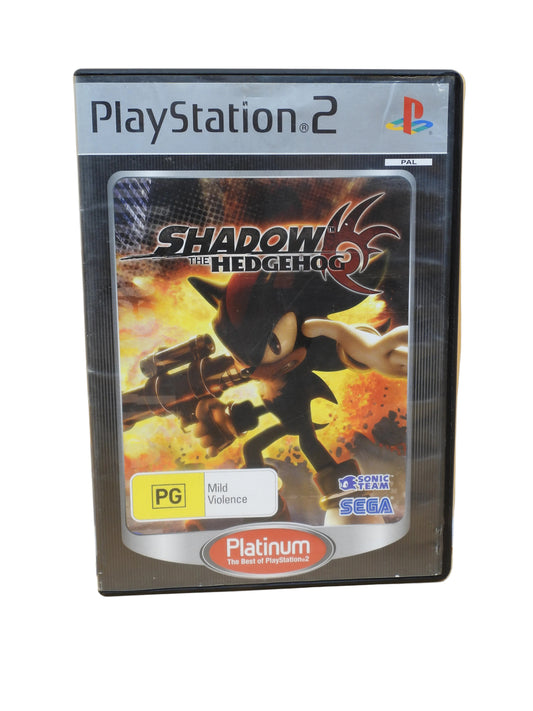 Shadow the Hedgehog PS2 Pal Sega Sonic Team 2005 Game