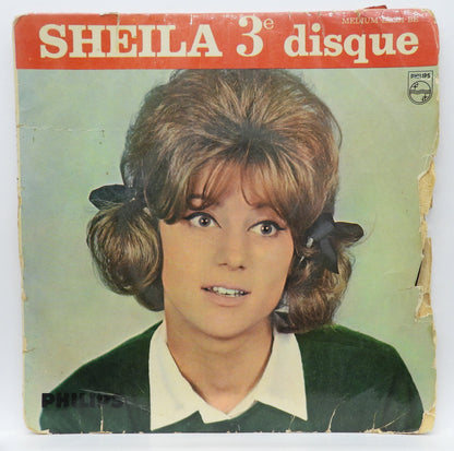 Sheila 45 Rpm Vinyl Record Philips 434.982 Be