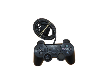 Sony PlayStation 2 Dualshock Wired Controller Game Missing Rubber