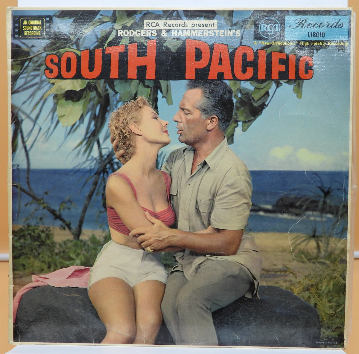 South Pacific Rodgers & Hammerstein Soundtrack Vinyl Rca L18010