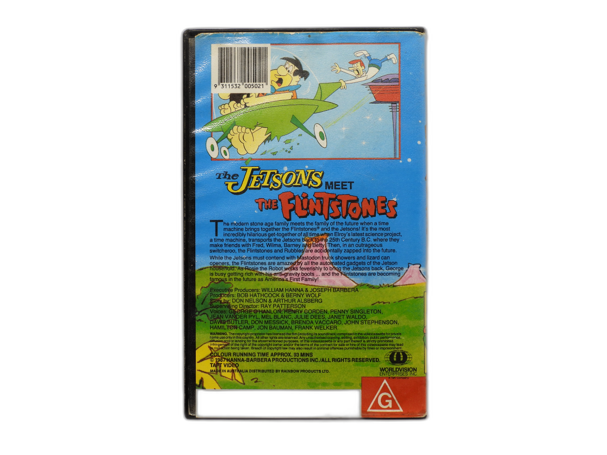 The Jetsons Millions VHS 1989 Hanna Barbera