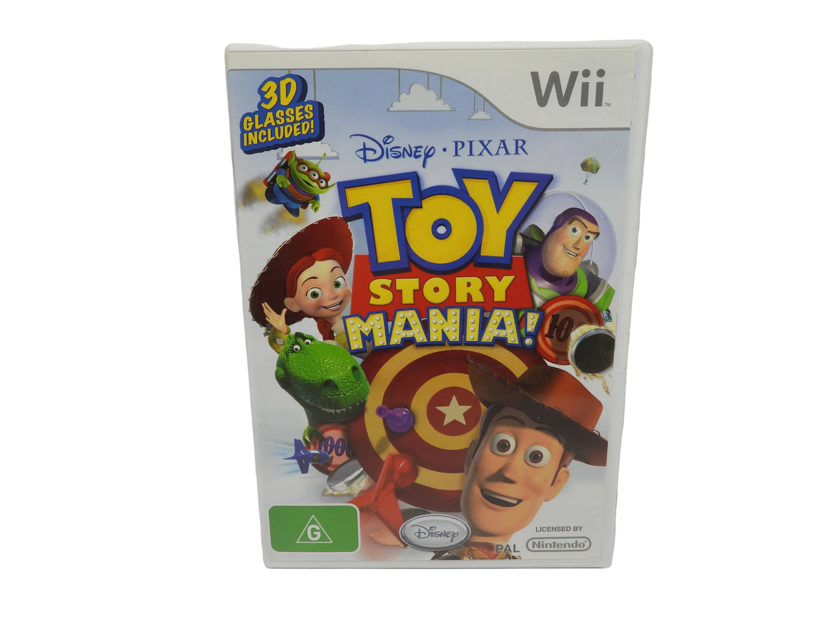 Toy Story Mania Wii Game Pal Disney Pixar