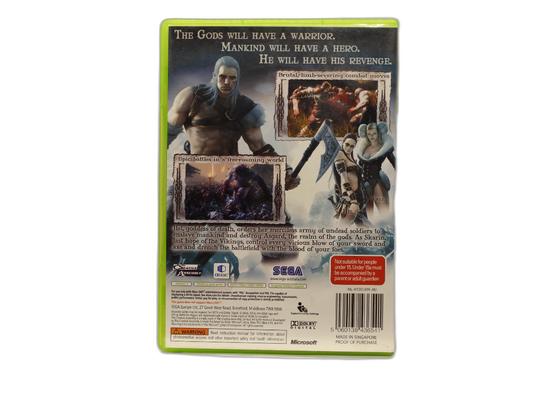 Viking Battle For Asgard XBOX 360 Game Sega