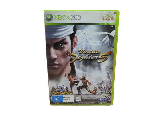 Virtua Fighter 5 Xbox 360 Pal Disc Sega Game