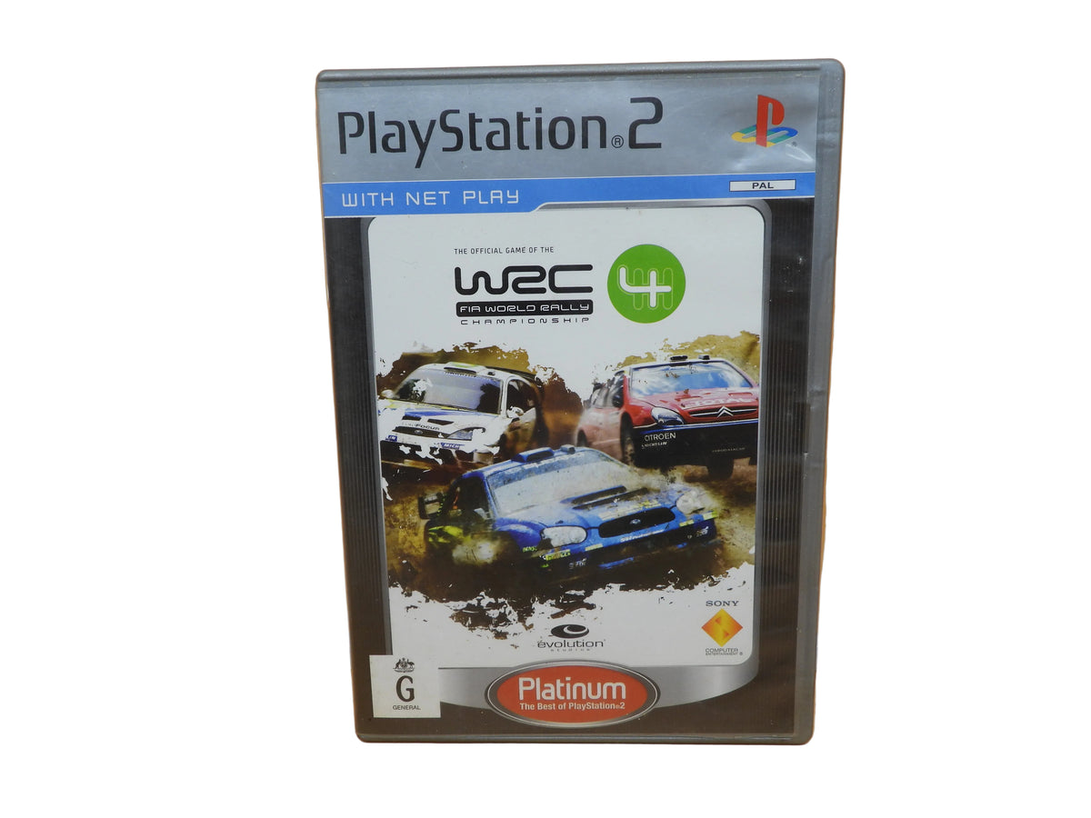Wrc Fia World Rally Championship PlayStation 2 Racing Game Sony