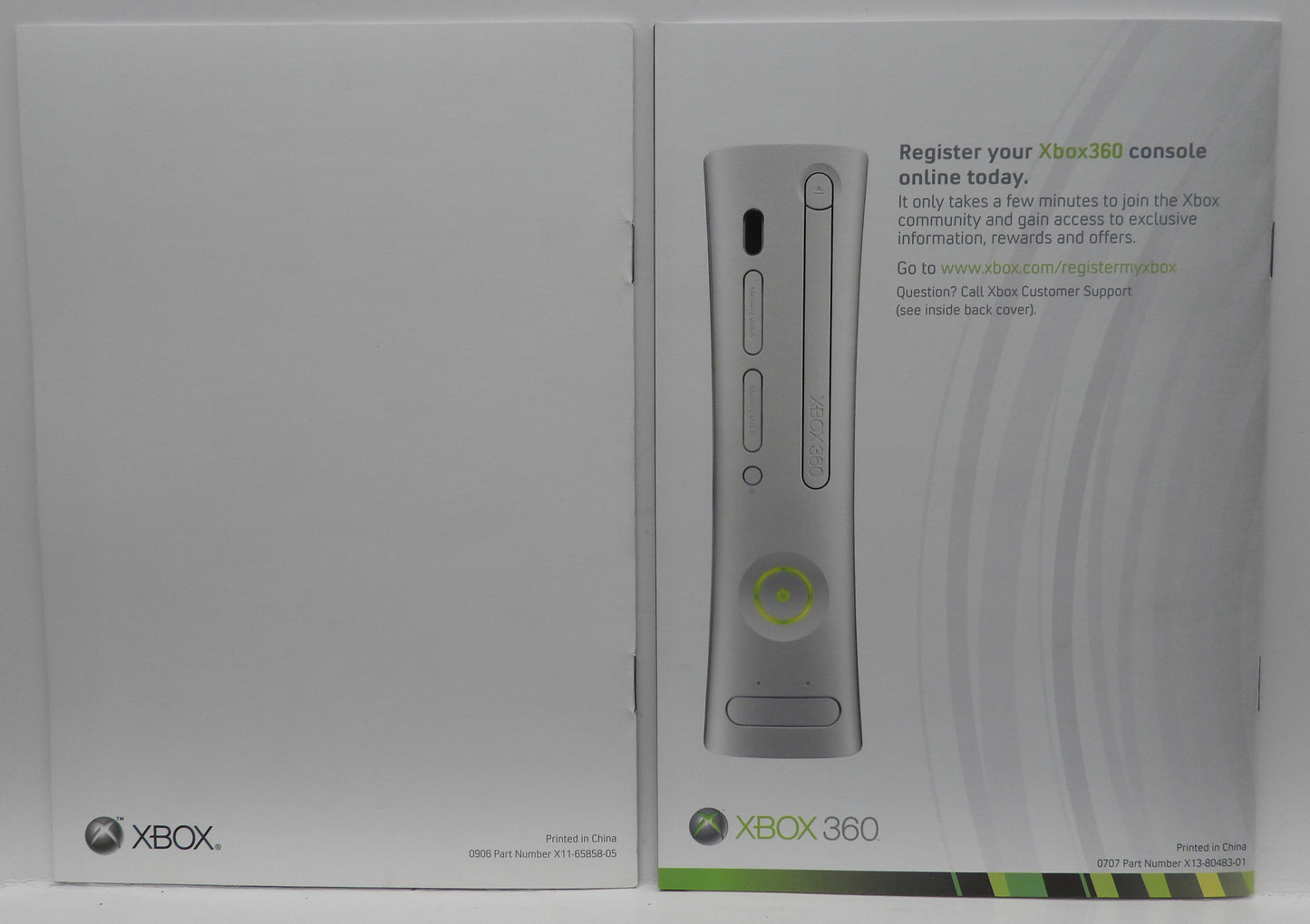 Xbox 360 Setup and Manuals Game