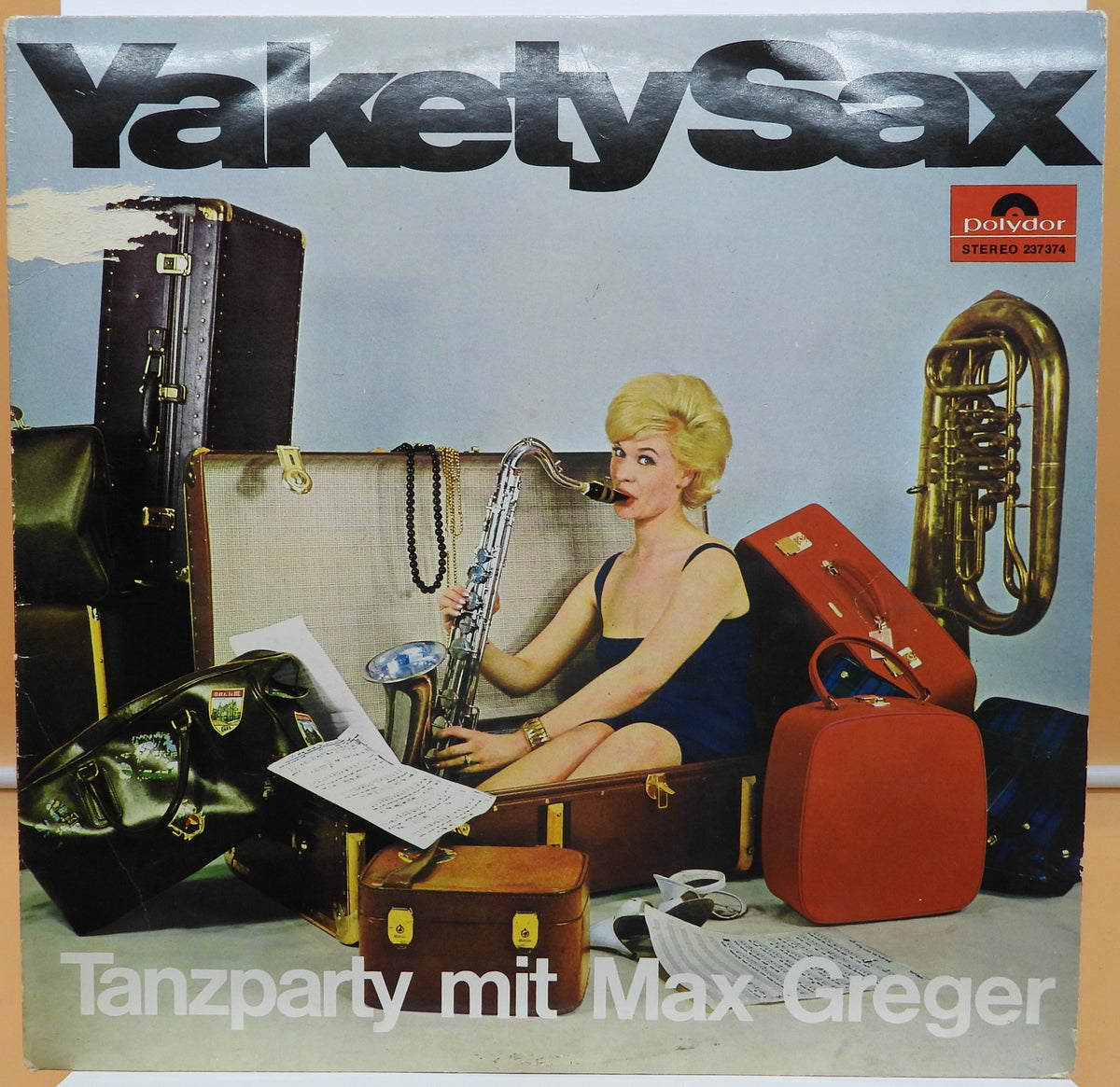 Yakety Sax Tanzparty Vinyl Record By Max Greger Polydor