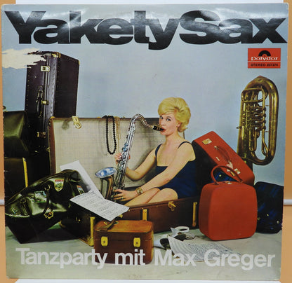 Yakety Sax Tanzparty Vinyl Record By Max Greger Polydor