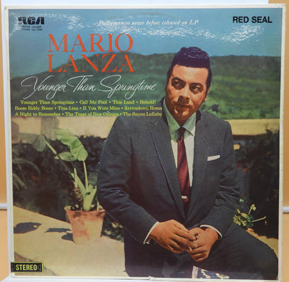 Younger Than Springtime Mario Lanza Vinyl Lp Rca Lm 3049