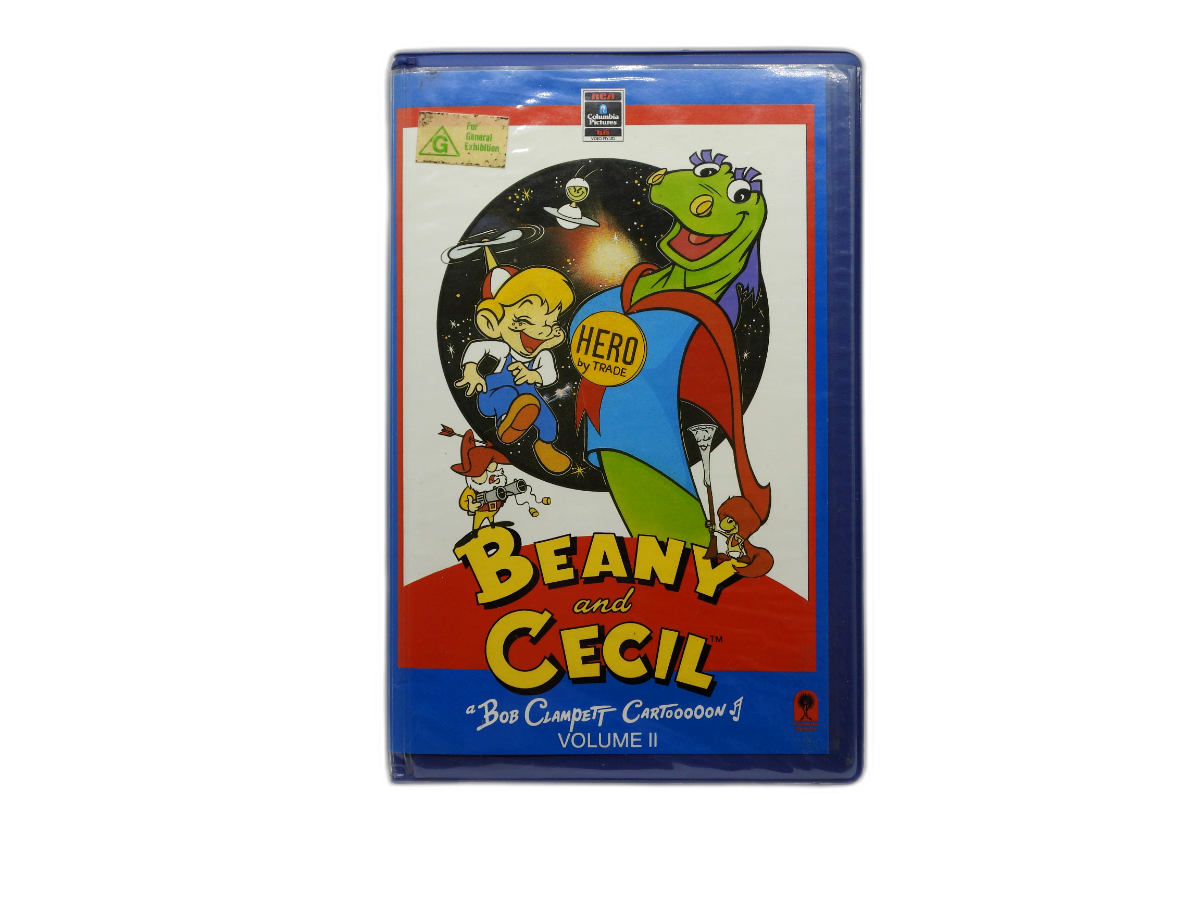 Beany and Cecil Volume Ii Vhs Tape Rca Columbia Pictures