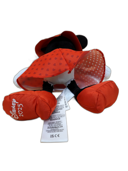 Disney Minnie Mouse Plush Doll Red Dress and Hat