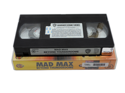 Mad Max Beyond Thunderdome Vhs Tape Mel Gibson Warner Bros