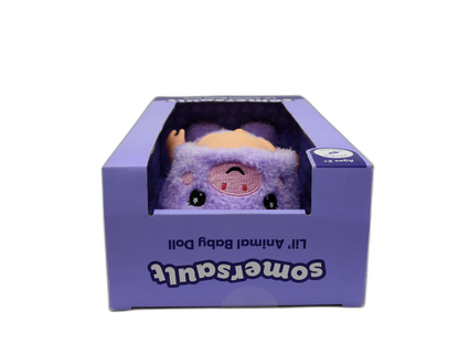 Somersault Lil' Animal Baby Doll Plush Toy