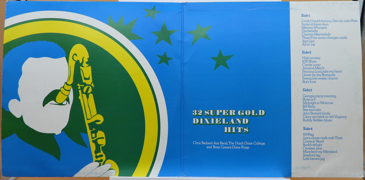 32 Super Gold Dixieland Hits Vinyl Record Black Tulip