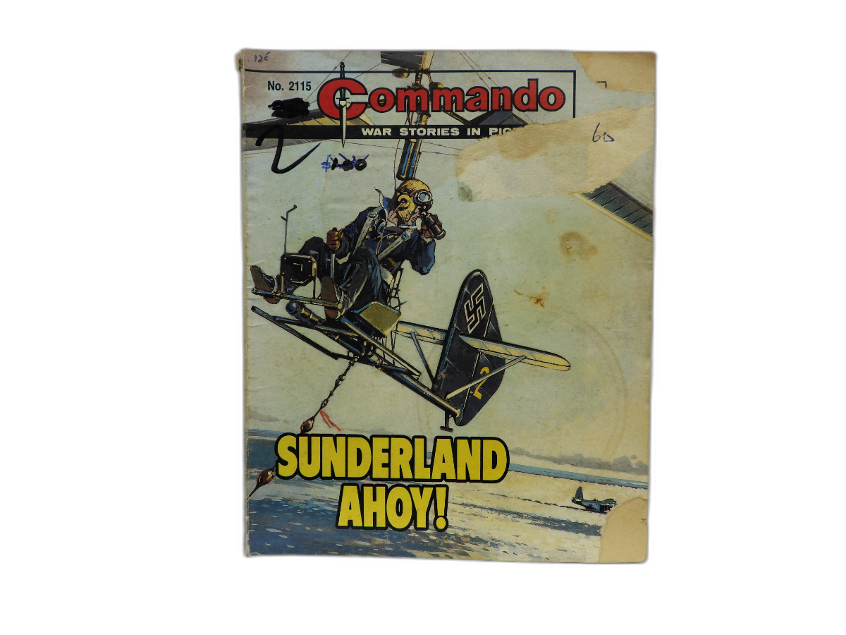 Commando Sunderland Ahoy War Stories Comic No. 2115