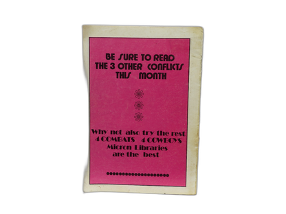 Cry for a Commando War Book Conflict Libraries