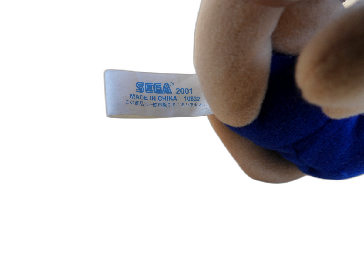 Sega Anime Plush Doll Blue Hair Soft Toy