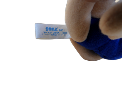 Sega Anime Plush Doll Blue Hair Soft Toy