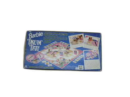 1992 Barbie Dream Date Board Game By Golden
