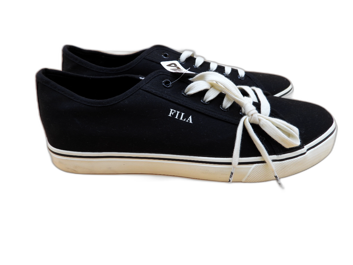 Fila Heritage 1911 Black Canvas Sneakers
