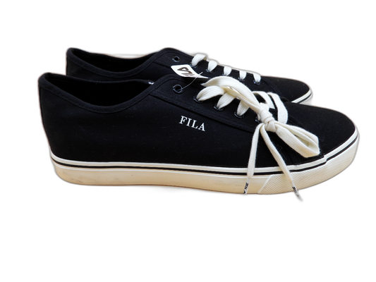 Fila Heritage 1911 Black Canvas Sneakers