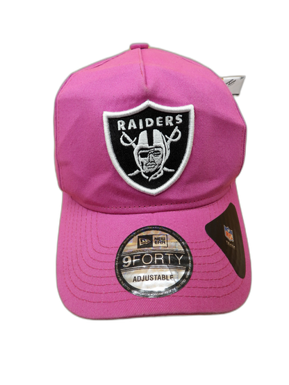 New Era 9forty Adjustable Las Vegas Raiders Pink Cap