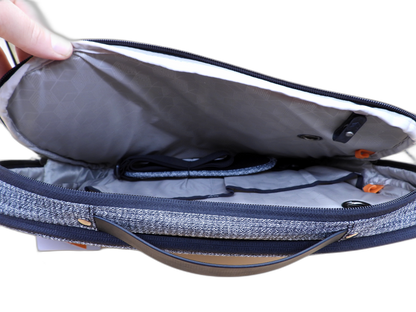 Stm Myth Brief 15" Laptop Briefcase Granite Black