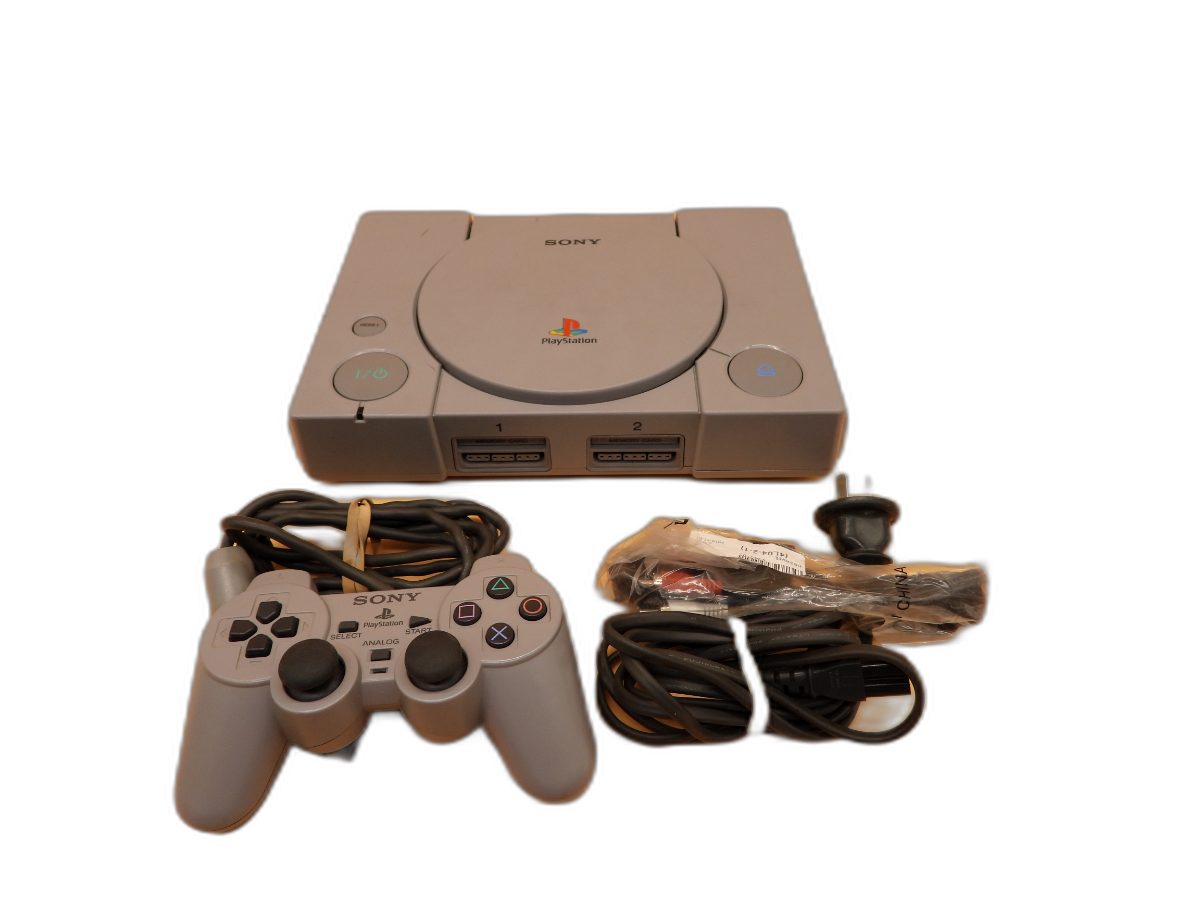 Sony PlayStation 1 Console PS1 With Controller and Cables